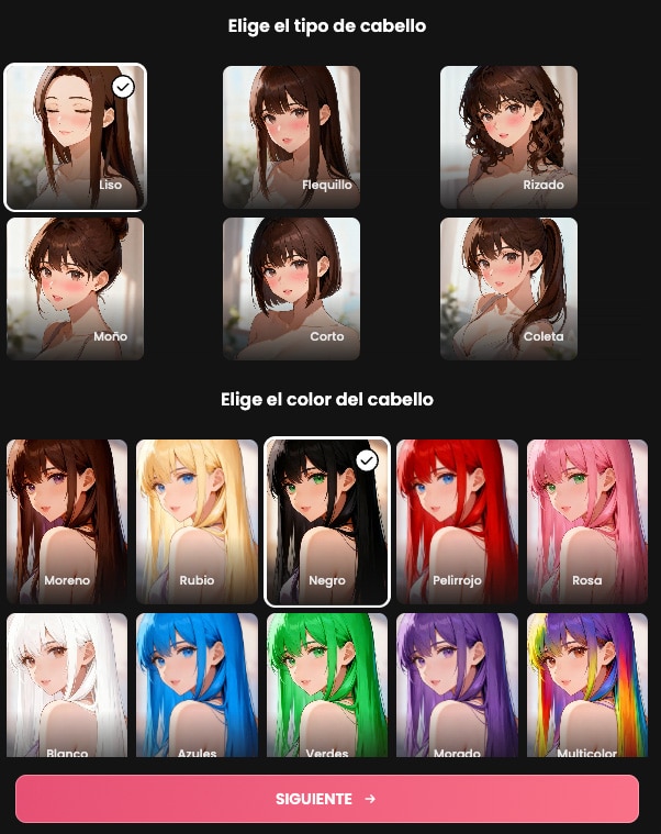 Generador de imágenes hentai con IA